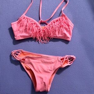 LA hearts bikini